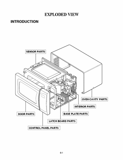 LG MS-314SCE LG MS-314SCE exploded view